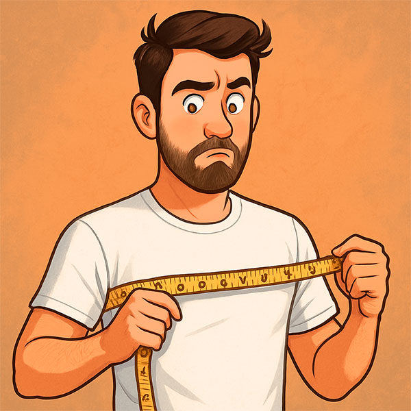 How to Choose the Right Males's T-Shirt Size Image