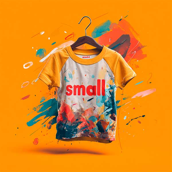 What is a Small T-Shirt Size Image